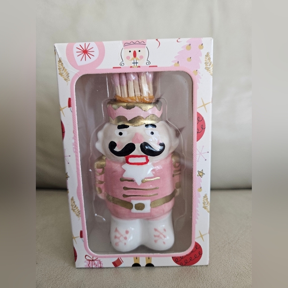 Strike a Match Pink Nutcracker - Picture 1 of 4